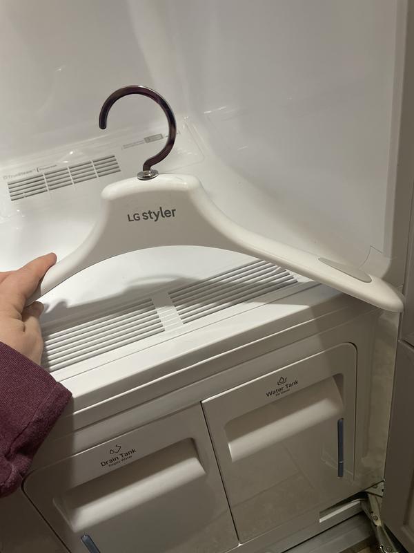 LG Metallic Charcoal Programmable Standing Fabric Steamer