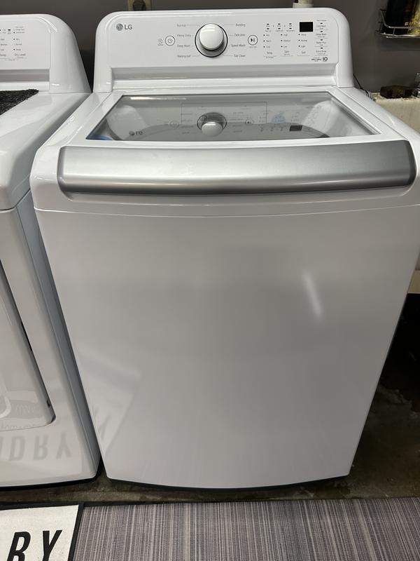 4.5 cu. ft. Top Load Washer WT7100CW LG USA