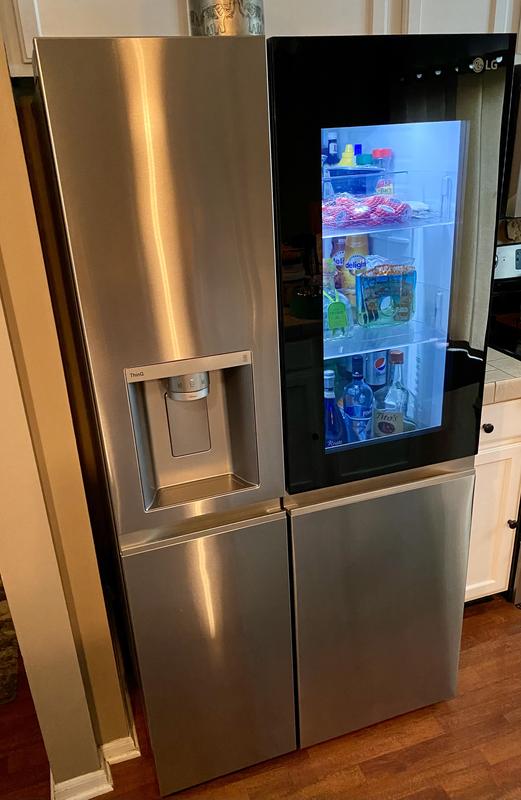 LRSOS2706S by LG - 27 cu. ft. Side-By-Side InstaView® Refrigerator