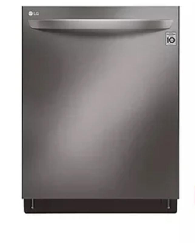 Lowes lg dishwasher black hot sale stainless