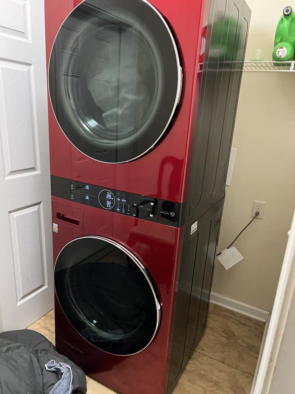 Lg washer dryer on sale tower reviews