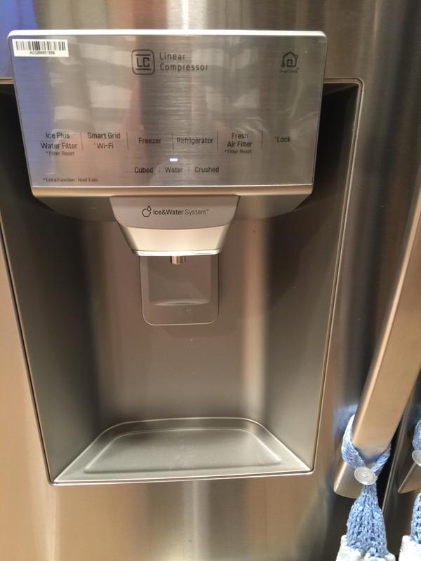 Lfxs26973s Lg Appliances 26 Cu Ft Smart Wi Fi Enabled French Door Refrigerator Howard S