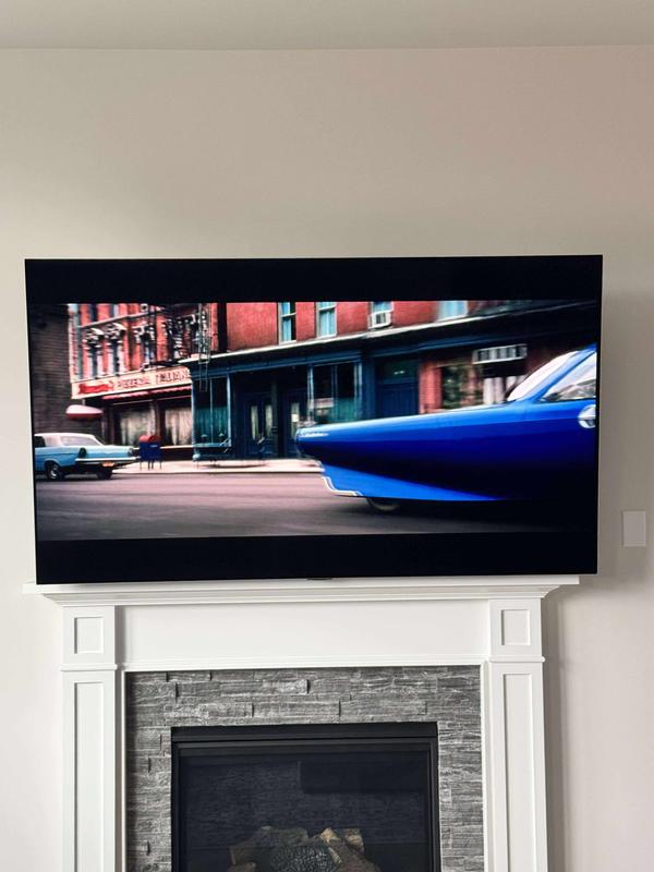 Mounted G5 TV