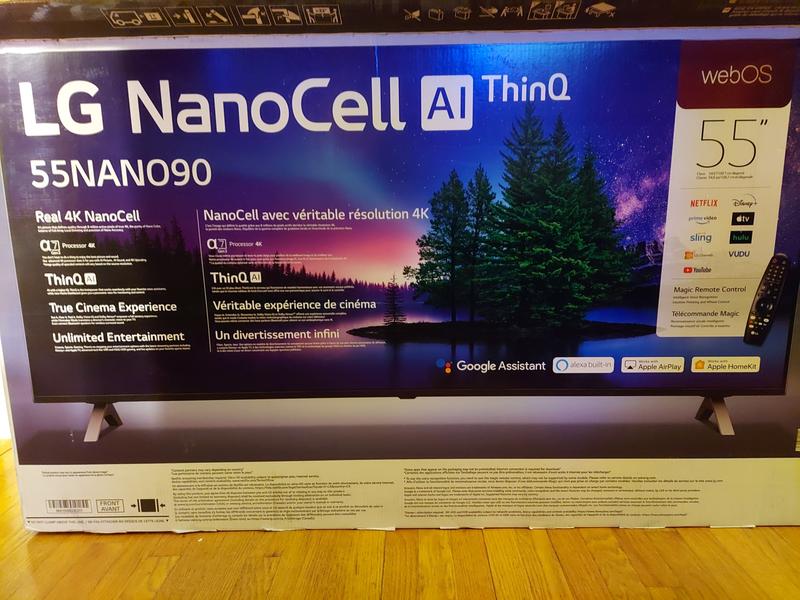 LG 65NANO90UNA 65 Nano 9 Series Class 4K Smart UHD NanoCell TV