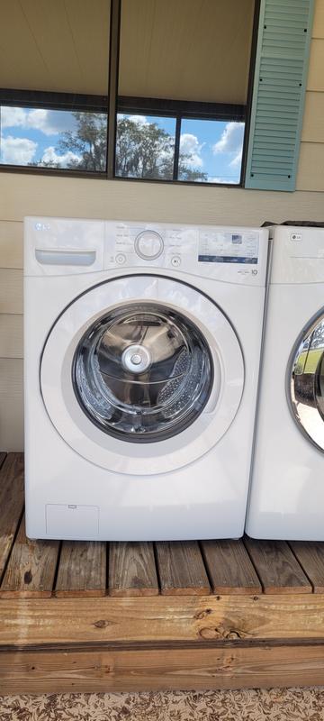 Reviews for LG 4.5 Cu. Ft. Stackable Front Load Washer in White with Coldwash  Technology