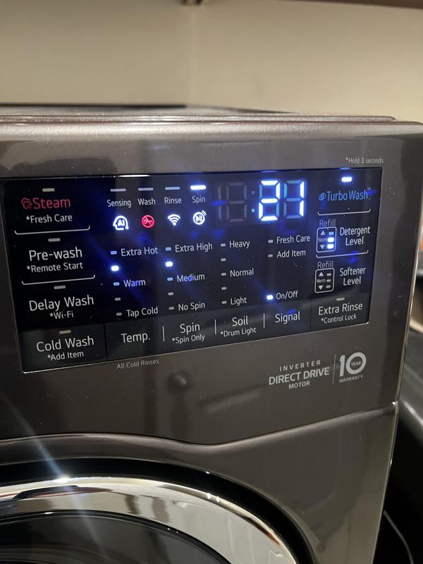 CES 2020 – Revoilà le LG WM4500HBA, le lave-linge qui apprend