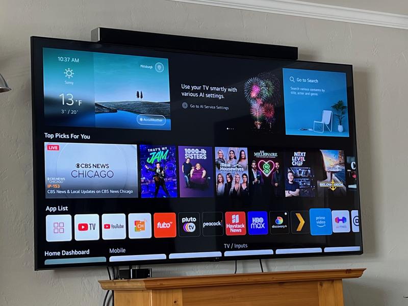 LG 86 Inch Class UQ7070 ZUD Series LED 4K UHD Smart WebOS