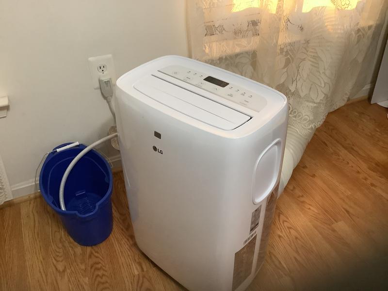 Our LG air conditioner, dehumidifier