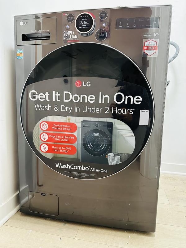 LG Washing Machine Combo Washer & Dryer Review And How To Use New