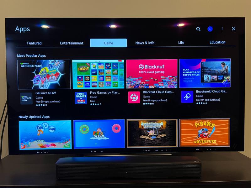 LG Adds Boosteroid Gaming App, 4K Support For GeForce NOW To 2023