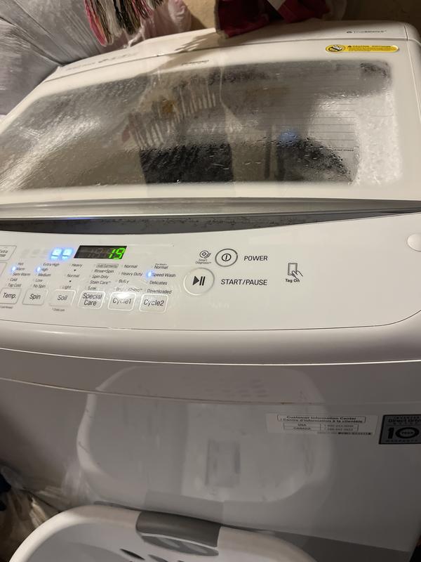 LG WT1101CW Large Top Load Smart Washer With Front Control, 51 OFF