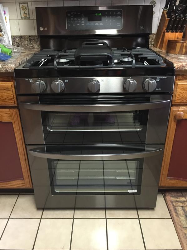 5.9 cu. ft. Double Oven Electric Range in Stainless Steel