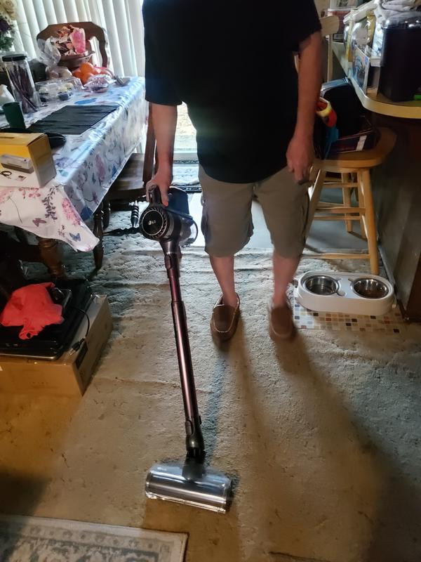 Husband has taken over my vacuum cleaner