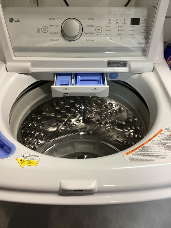 LG WM3050CW: Large Front Load Washer with ColdWash Technology