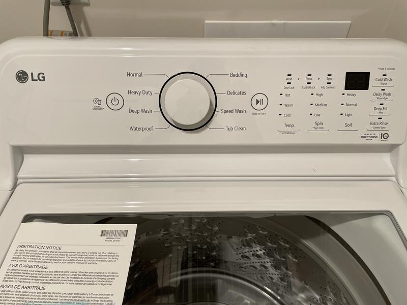 LG WT7005CW Washing Machine Review - Consumer Reports