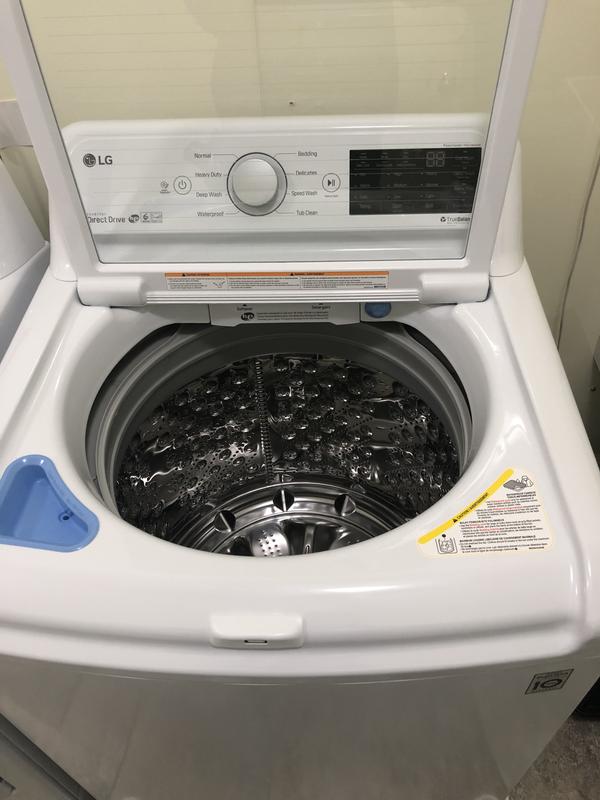 LG WT7100CW: 4.5 cu. ft. Top Load Washer