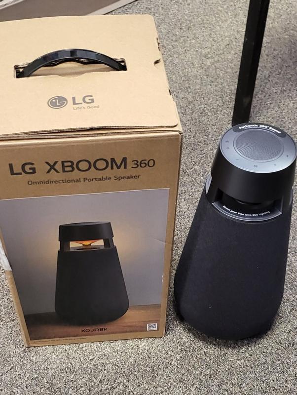 LG XBOOM 360(XO3QBK) 360度スピーカ camping.com