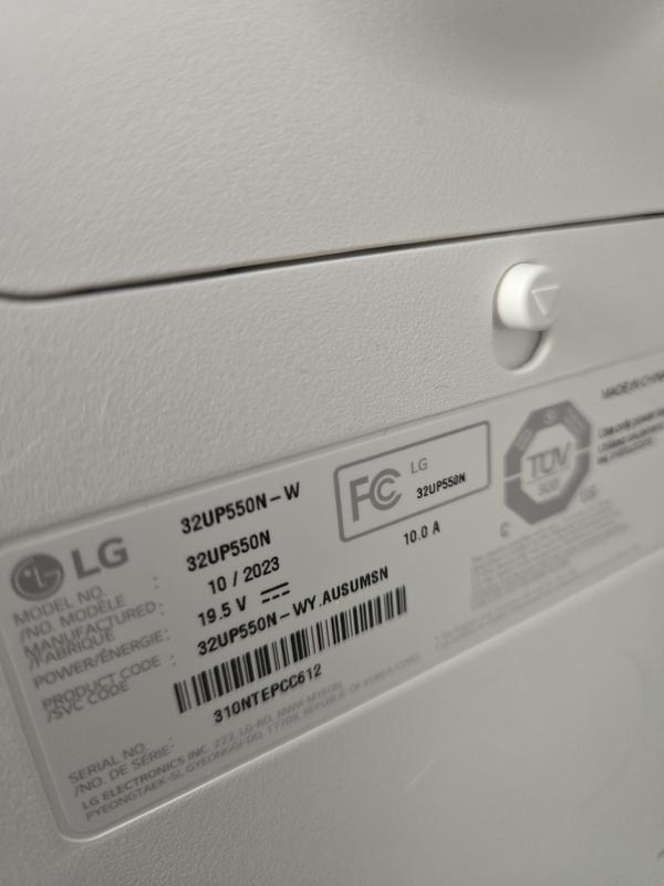 32” UHD HDR Monitor - 32UP550N-W | LG USA