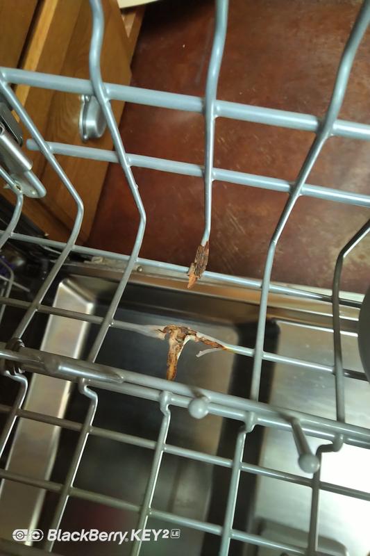 lg dishwasher rack rusting