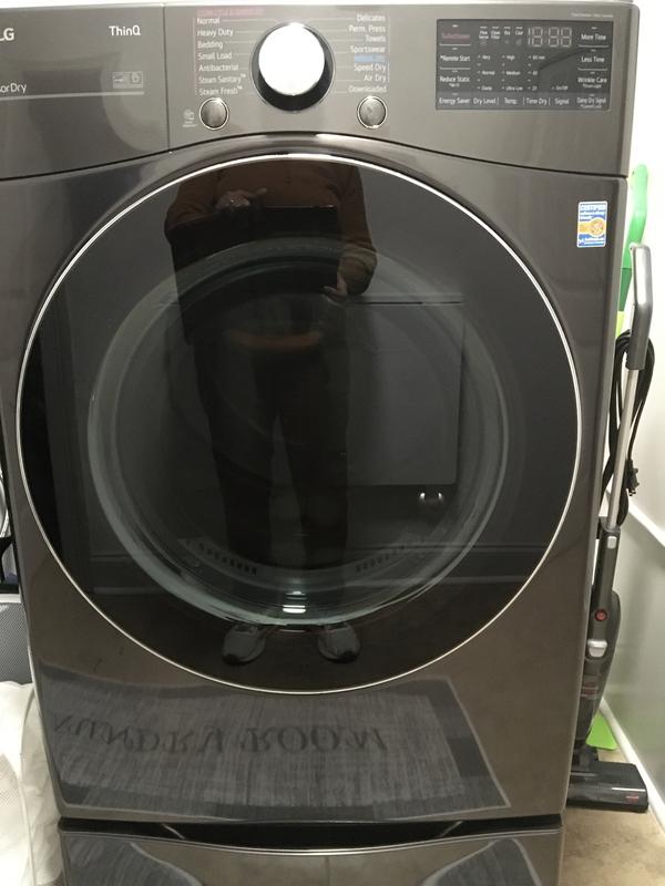 LG “True Steam” Front Load Dryer – Big Reuse