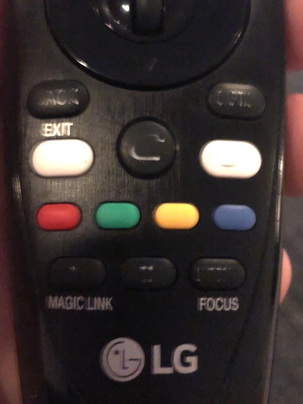Control LG magic original 2016 AN-MR650