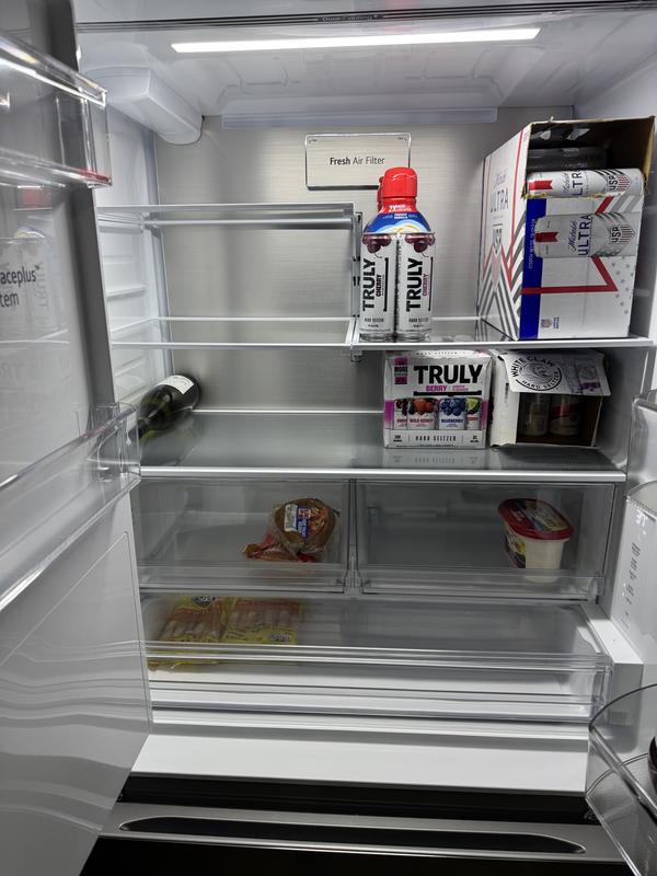 LG 24 cu.ft. French 3-Door Counter-Depth MAX™ Refrigerator with