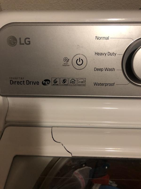 WT7300CW by LG - 5.0 cu.ft. Smart wi-fi Enabled Top Load Washer