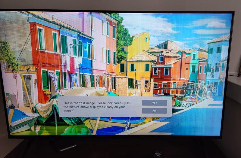 First I got vertical lines across the entire screen. Now the the screen is completely dead!