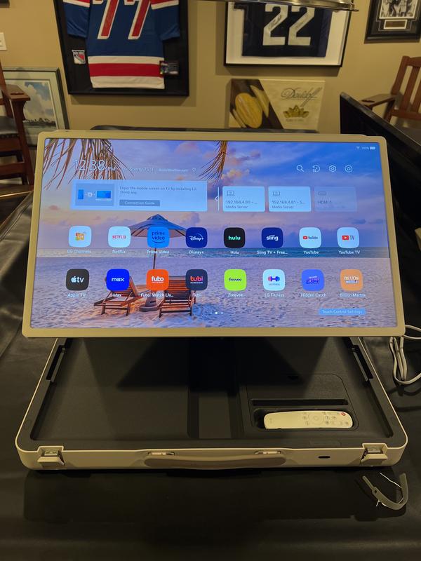 LG StanbyME Go 27 Briefcase Design Touch Screen
