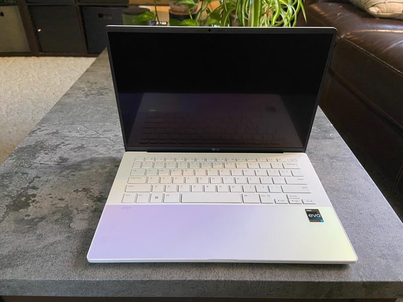 The LG Gram Style is an iridescent 16-inch laptop with a disappearing  trackpad