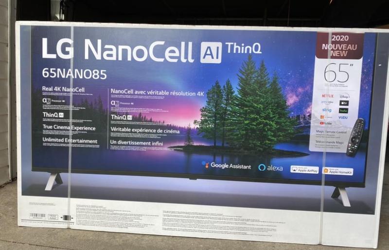 LG NANO85 55 4K Smart NanoCell TV - 55NANO85APA