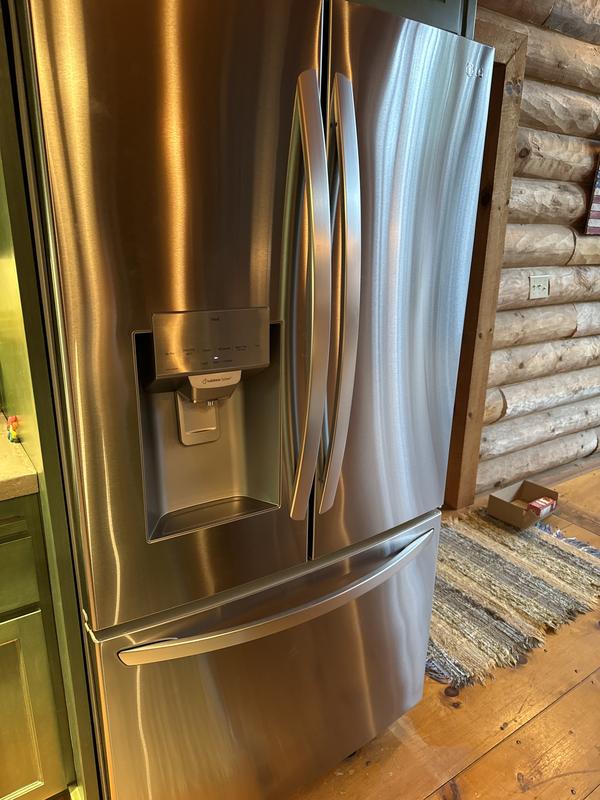 LG LHFS28XBS: PrintProof Stainless Steel 28 CU.FT 3 Door French Door, Standard Depth Refrigerator with Dual Ice Makers