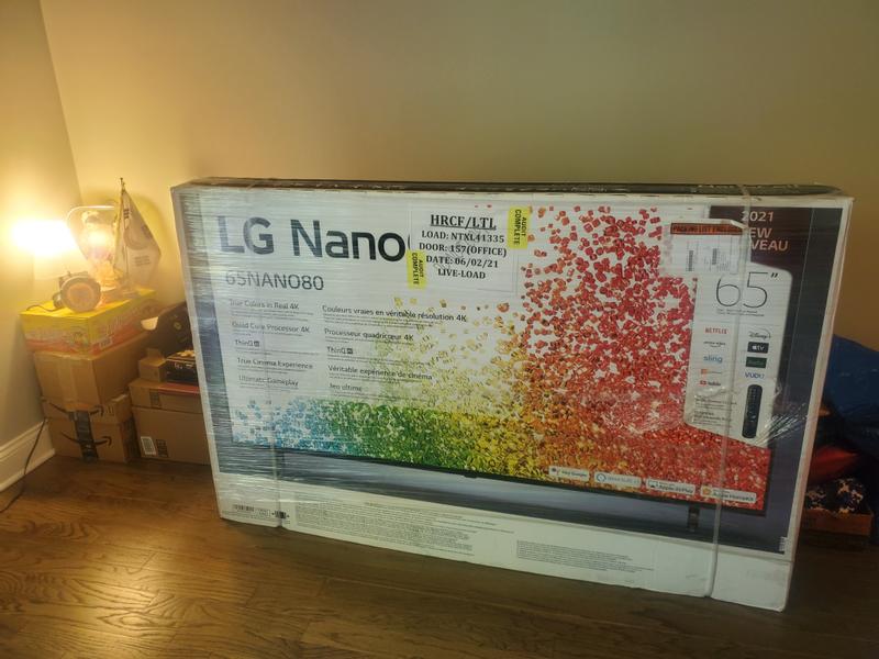 LG 55 Class 4K UHD Smart NanoCell 80 Series TV 55NANO80UPA