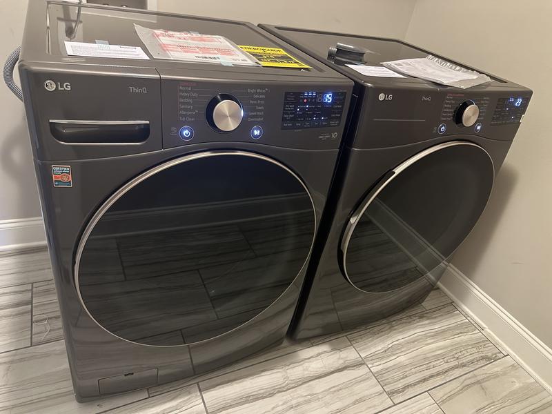 I just got an LG Front load washer. Model: WM4000HBA. Is it safe to use all  3 at the same time or should I run 2 or 3 Tub Clean cycles? :  r/CleaningTips