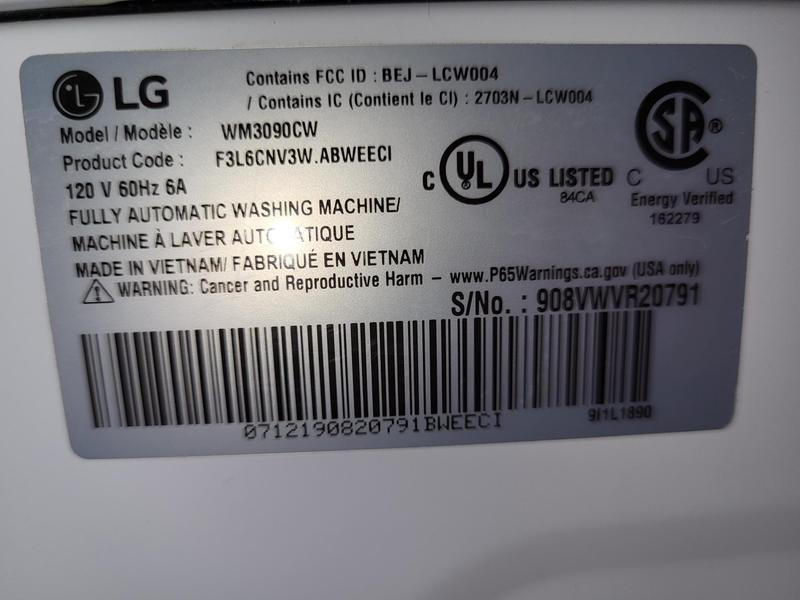 5.2 cu. ft. Ultra Large Smart Wi Fi Enabled Front Load Washer