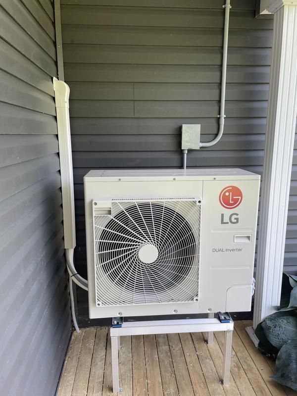 DUALCOOL PRESTIGE 15,000 BTU, ThinQ, -30 Hyper Heating operation -  LAN150HYV2 | LG CA