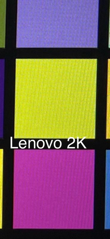 Even colour in Lenovo