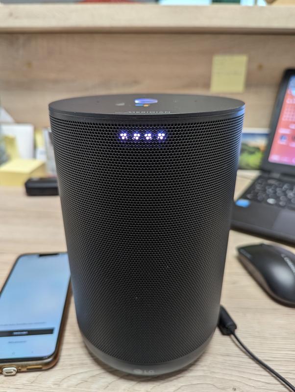 Lg wk7 thinq store smart speaker review