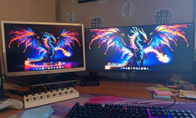 34'' UltraWide FHD VESA DisplayHDR™ 400 IPS Monitor with AMD