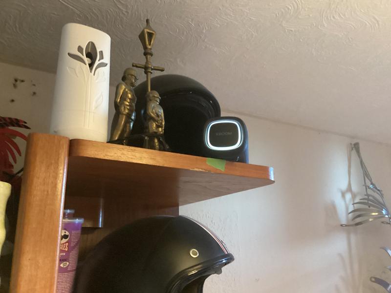 Sits nicely perched up high