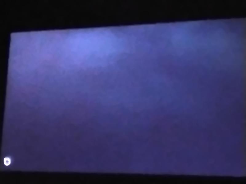 Shockingly bad light bleed