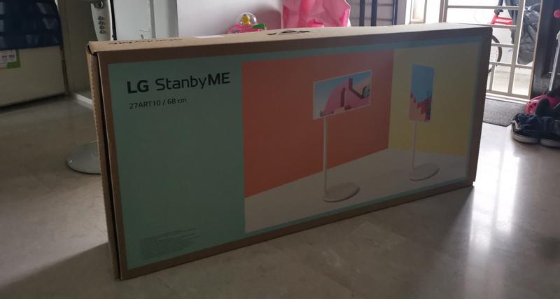 LG 27 StanbyME FHD Smart TV (Touch Screen) with Built-in Floor