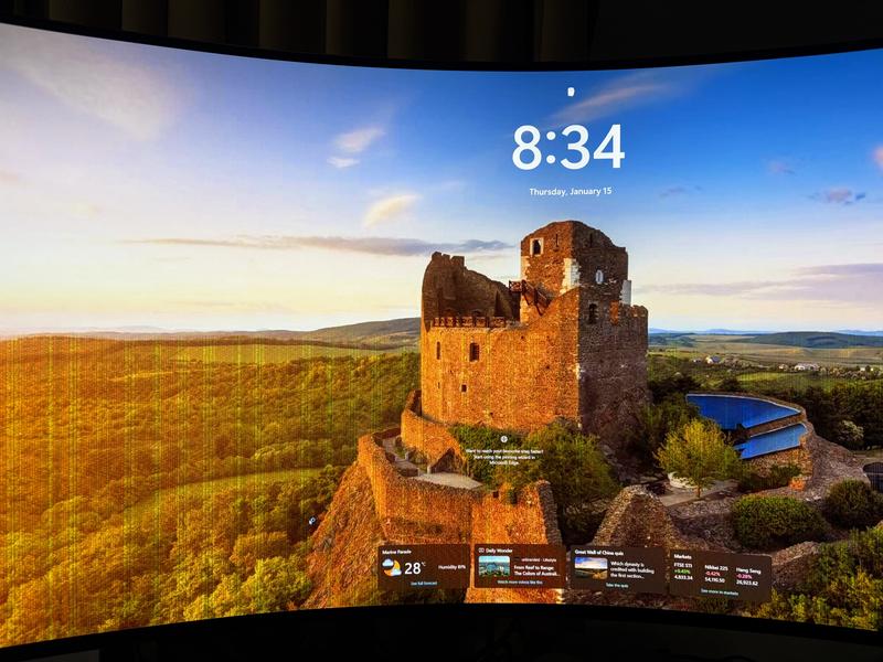 Screen panel problem