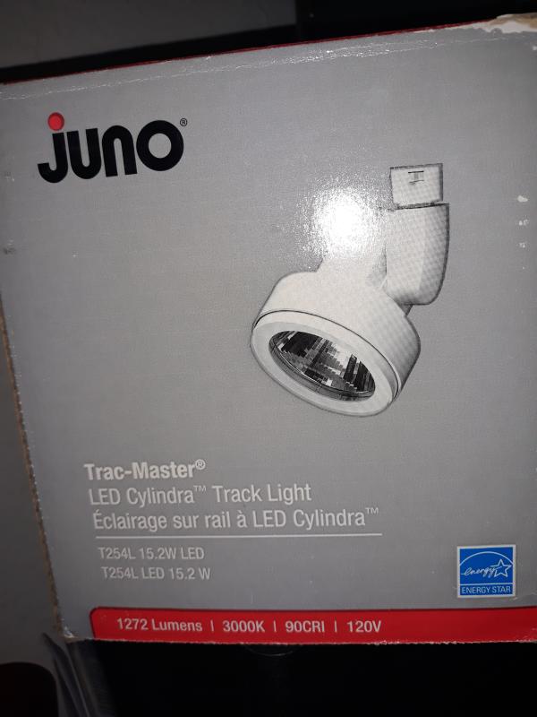 Juno Trac-master LED Cylindra Track Light T254l 3000k for sale online