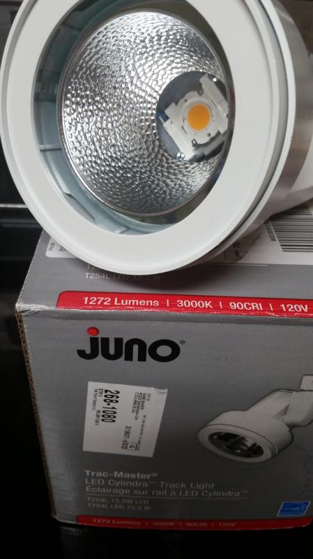 Juno Trac-master LED Cylindra Track Light T254l 3000k for sale online
