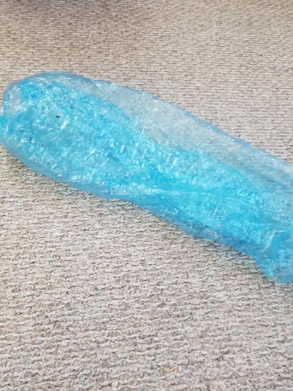 The open end is over 2 feet inside the dispenser. This is the fifth time this has happened to me in the last 6 months