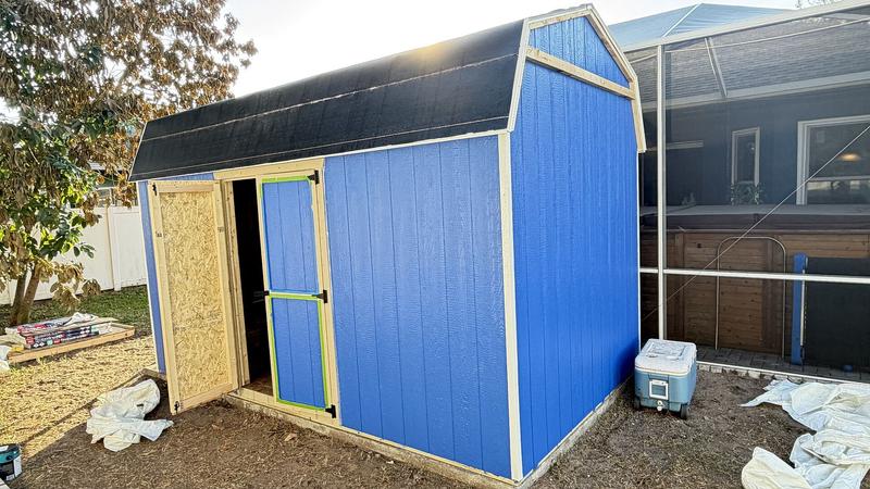 Little Cottage Co Value Gambrel Side Entry 12-ft x 24-ft Wood Outdoor ...