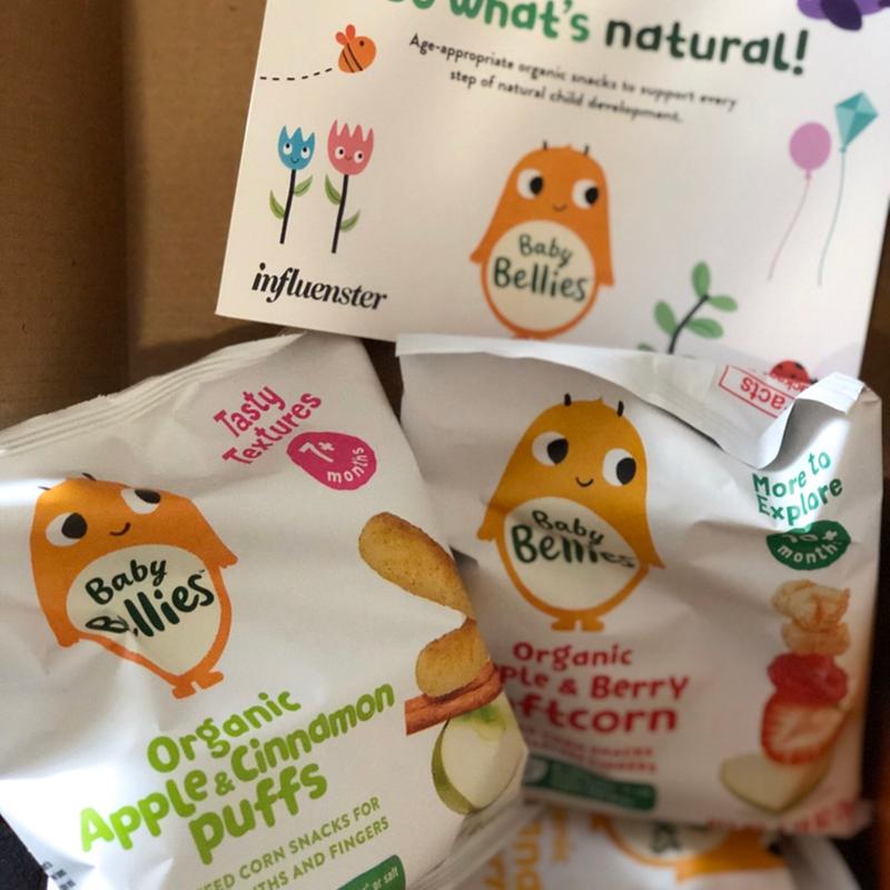 Organic Apple & Cinnamon Puffs for 7+ Months Baby Snacks