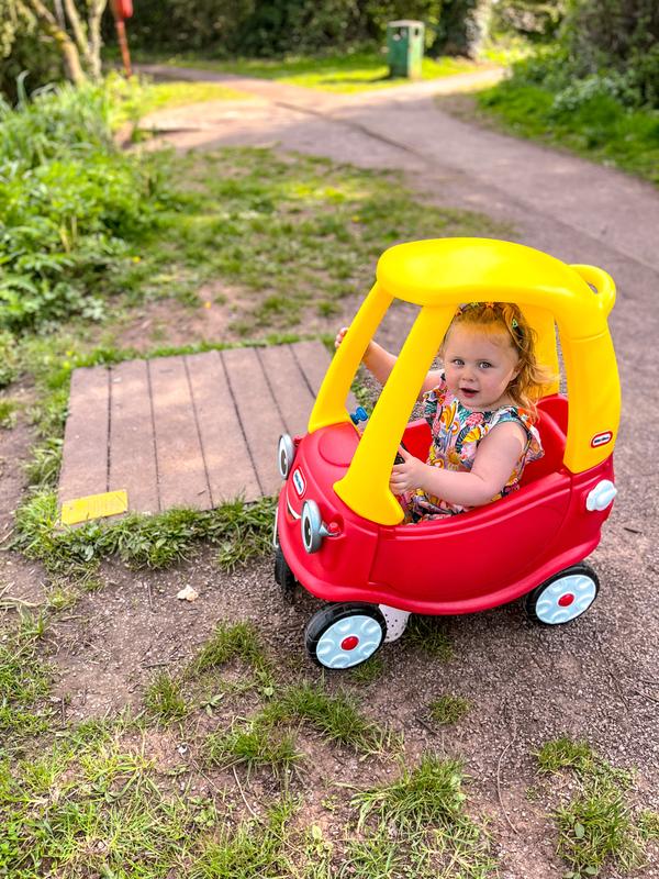 Red and yellow toddler car sales
