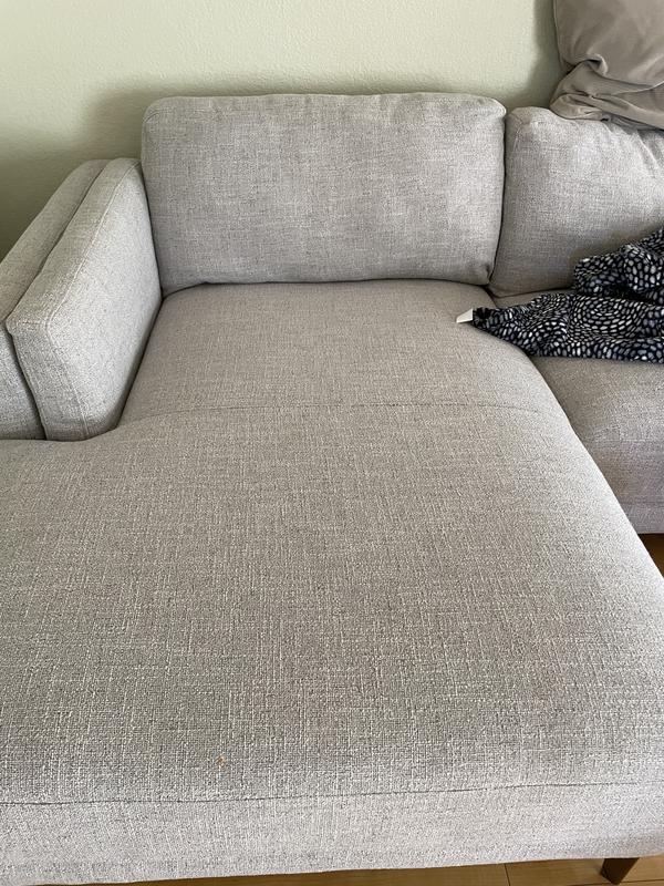 Calvin 2 piece concrete deals gray left arm facing sectional